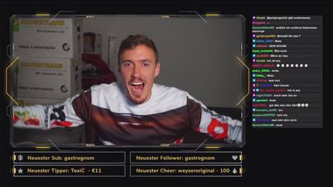Max Kruse zockt bei Twitch im Nutella-Pullover. Eine uralte Glaubensfrage macht den Union-Strümer fassungslos: Nutella ohne Butter essen?
