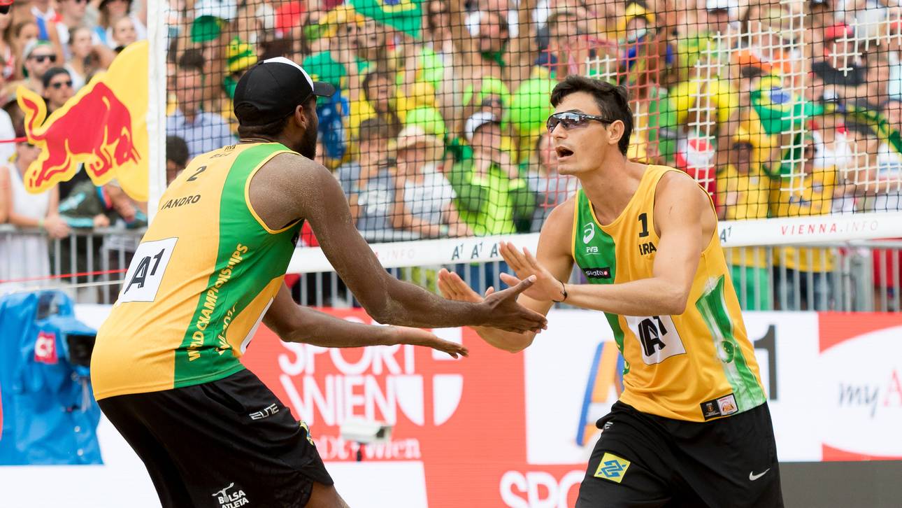 Brasilien-Duo holt Gold im Sand