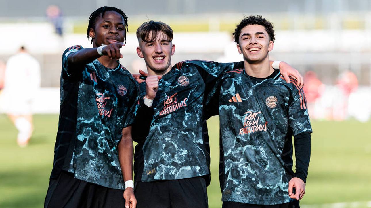 Die U19 des FC Bayern hat das Achtelfinale der Youth League erreicht