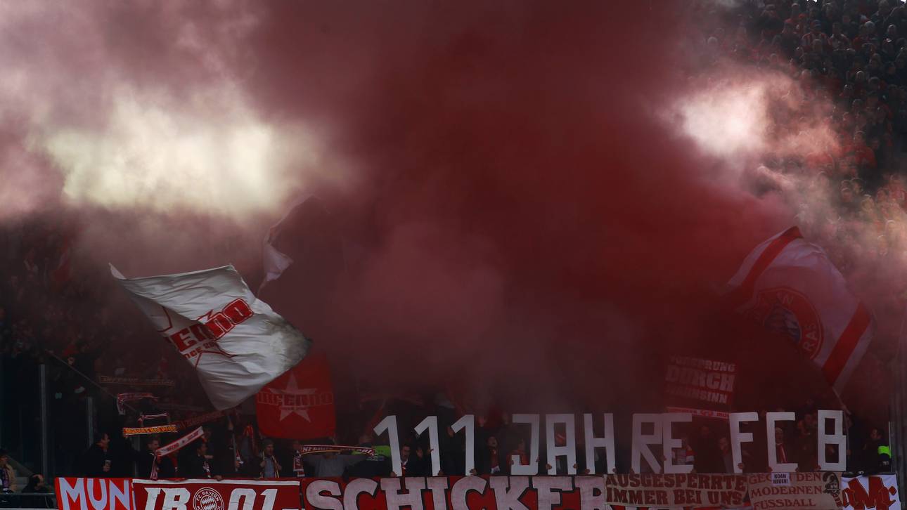 Bayern für Rauchbombe bestraft