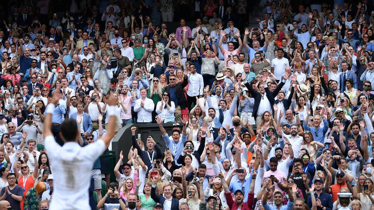 Besondere Aktion in Wimbledon