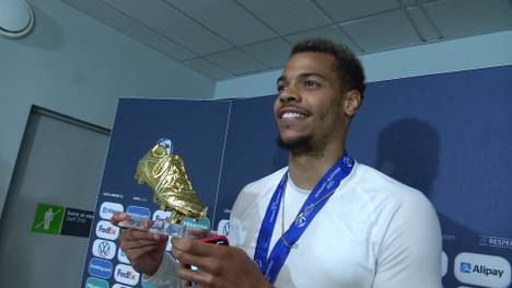 Lukas Nmecha steht kurz vor einer Rückkehr in die Bundesliga. Allerdings scheint RB Leipzig nicht mehr im Rennen um den U21-EM-Torschützenkönig dabei zu sein.