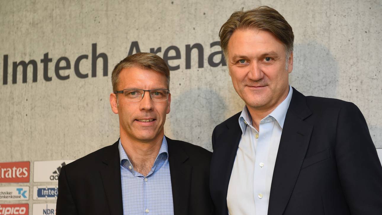 Hamburger SV Unveils New Signing Director Professional Football Peter Knaebel