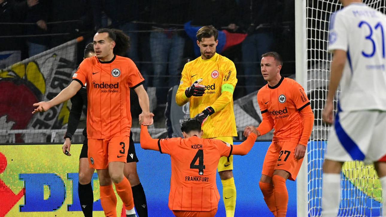 Eintracht Frankfurt hat bei Olympique Lyon verloren
