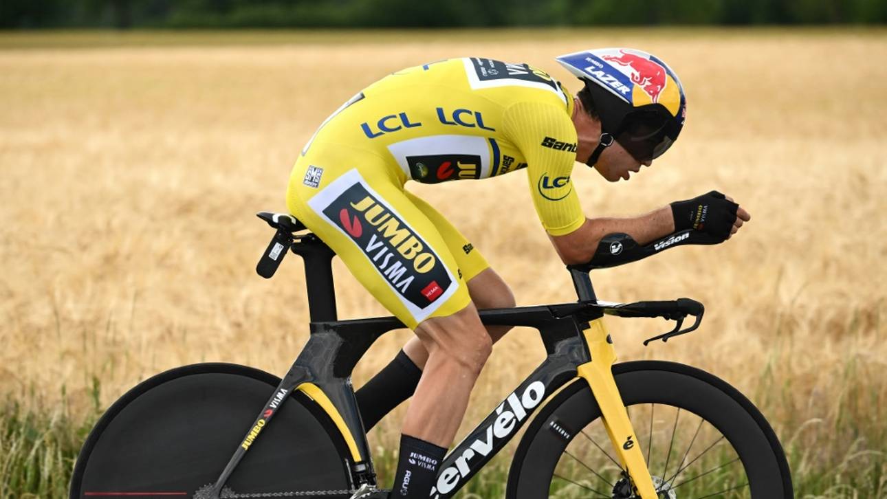 Van Aert baut Gesamtführung aus