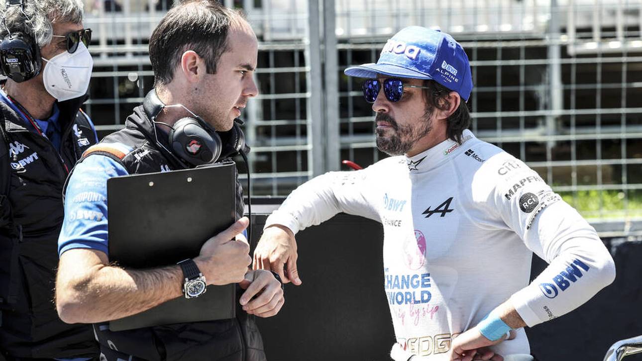 Strafe! Alonso fällt zurück