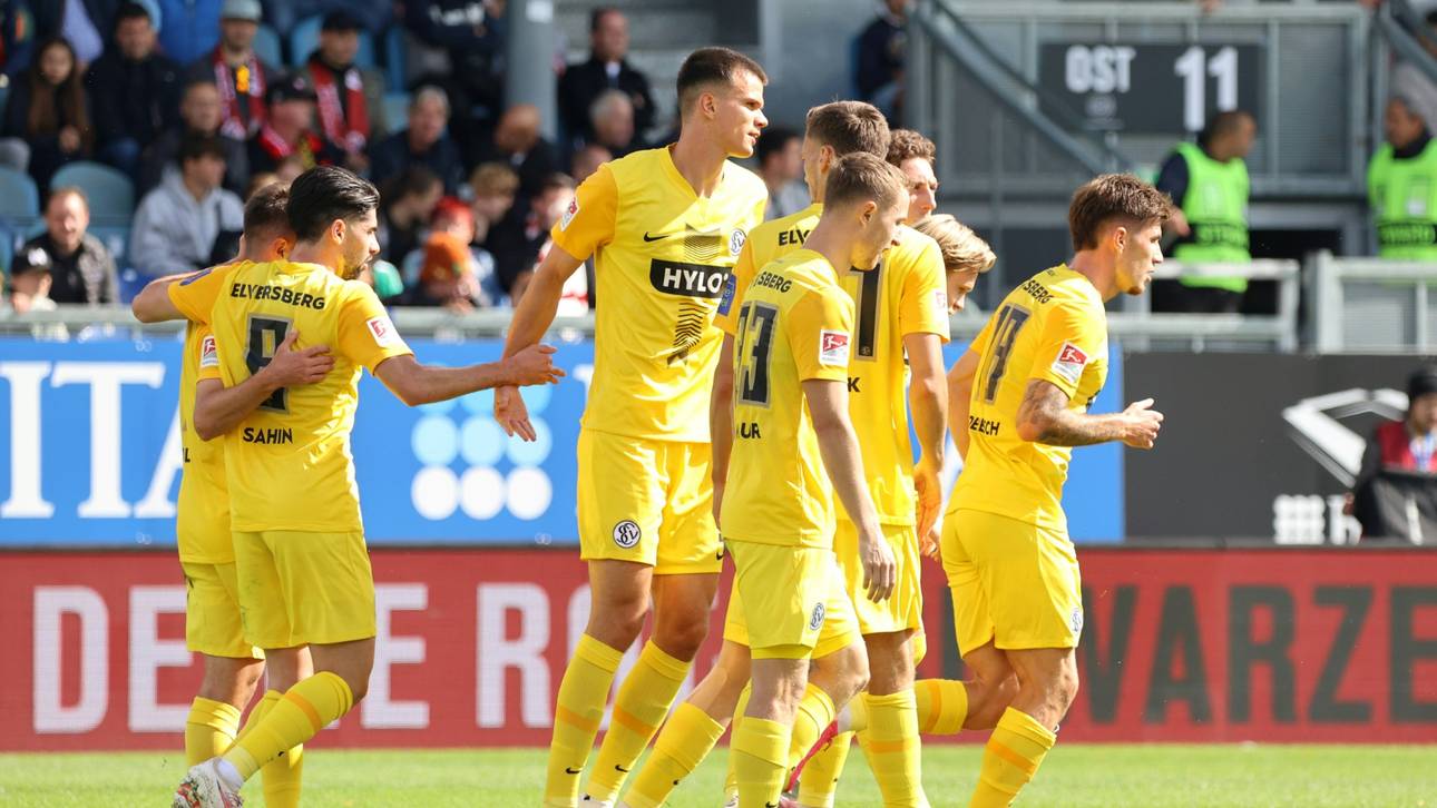Erfolg im Aufsteigerduell: Elversberg gewinnt in Wiesbaden