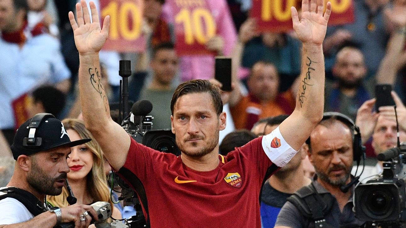 Totti auf Beckenbauers Spuren
