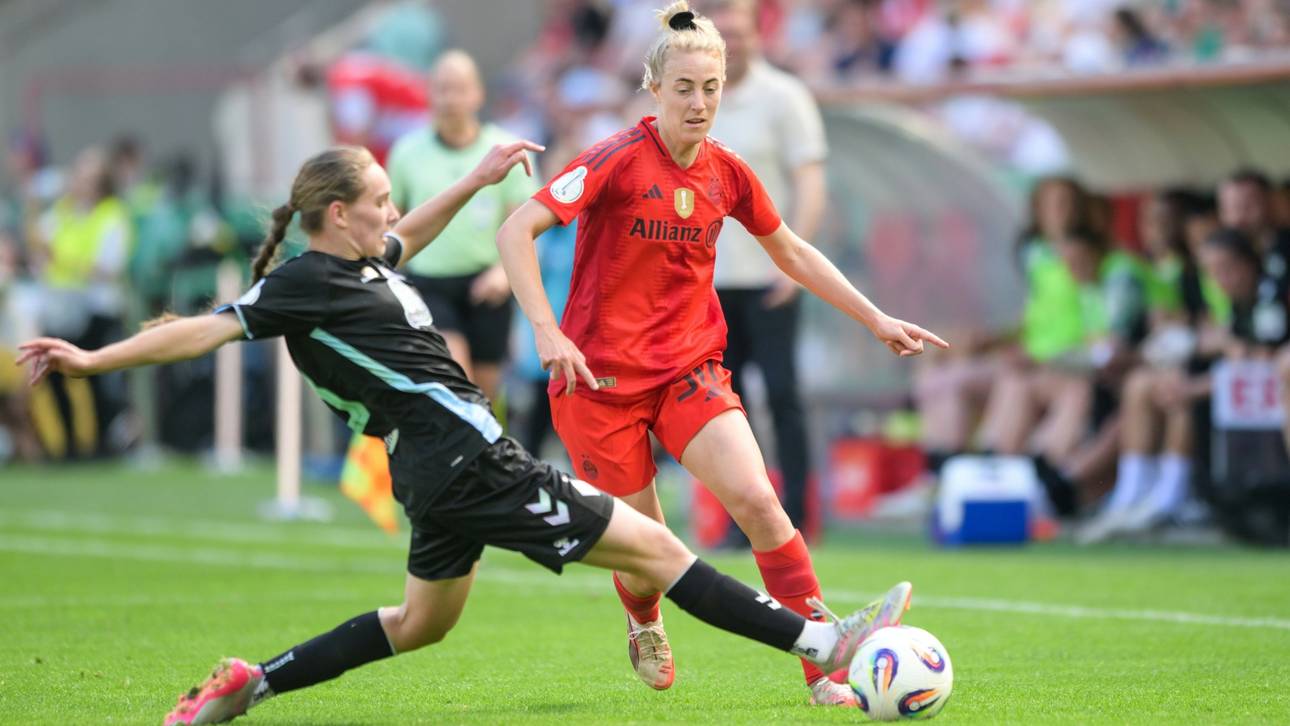 Schüller mit Dreierpack: Bayern-Frauen feiern erstes Double