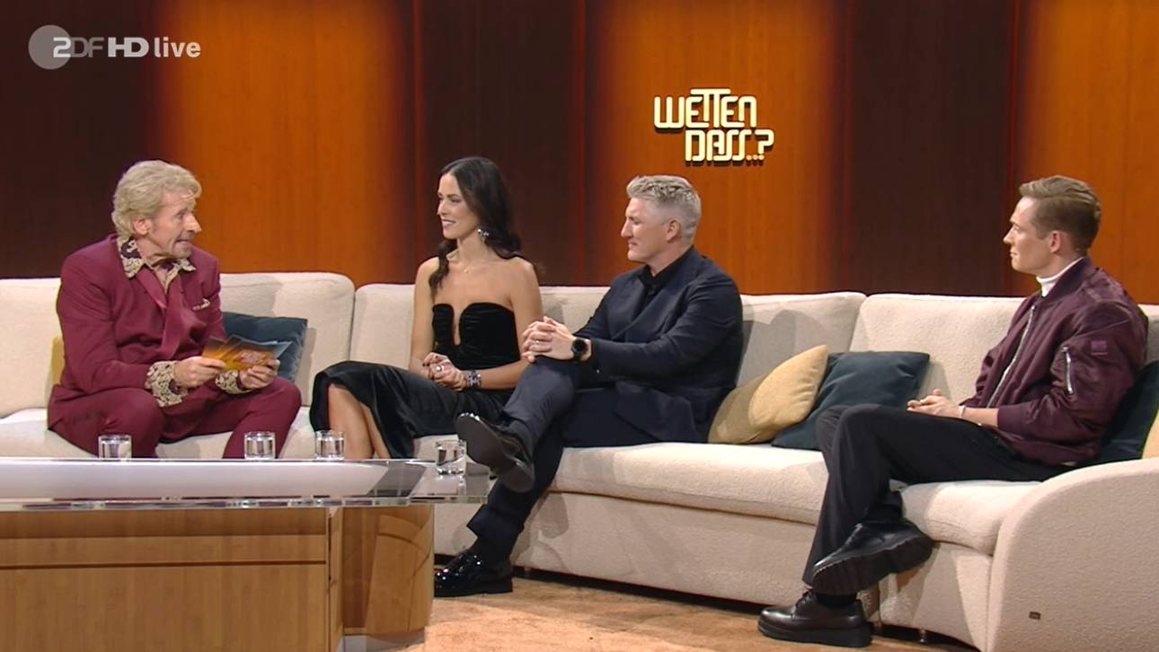 Thomas Gottschalk sorgte für Verwunderung bei Bastian Schweinsteiger