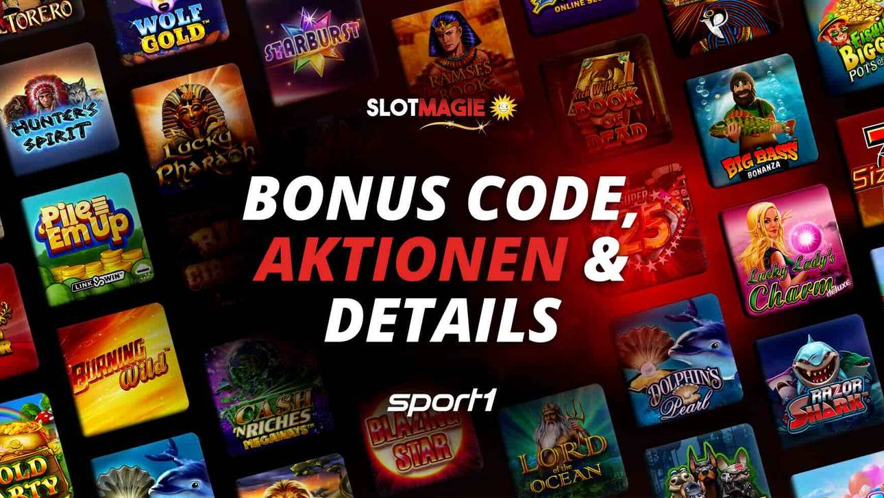 SlotMagie Bonus Code im Januar 2026: 100 % Bonus bis zu 100 € oder 250 Freispiele