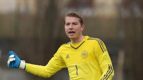 Jakob Busk ist Torwart in der U21-Nationalmannschaft Dänemarks