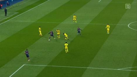 Am Sonntag feierte Kylian Mbappé seinen 100. Ligue 1-Einsatz, doch sein Jubiläum verpatzte er sich mit einem folgenschweren Fehlpass selbst.