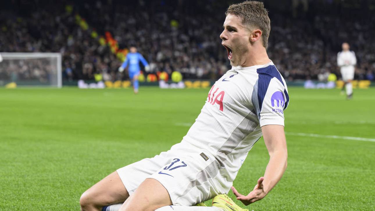 Innenverteidiger Micky van de Ven traf gegen Kopenhagen nach einem absoluten Traumsolo