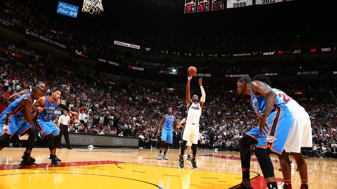 Eiskalter Wade schockt die Thunder