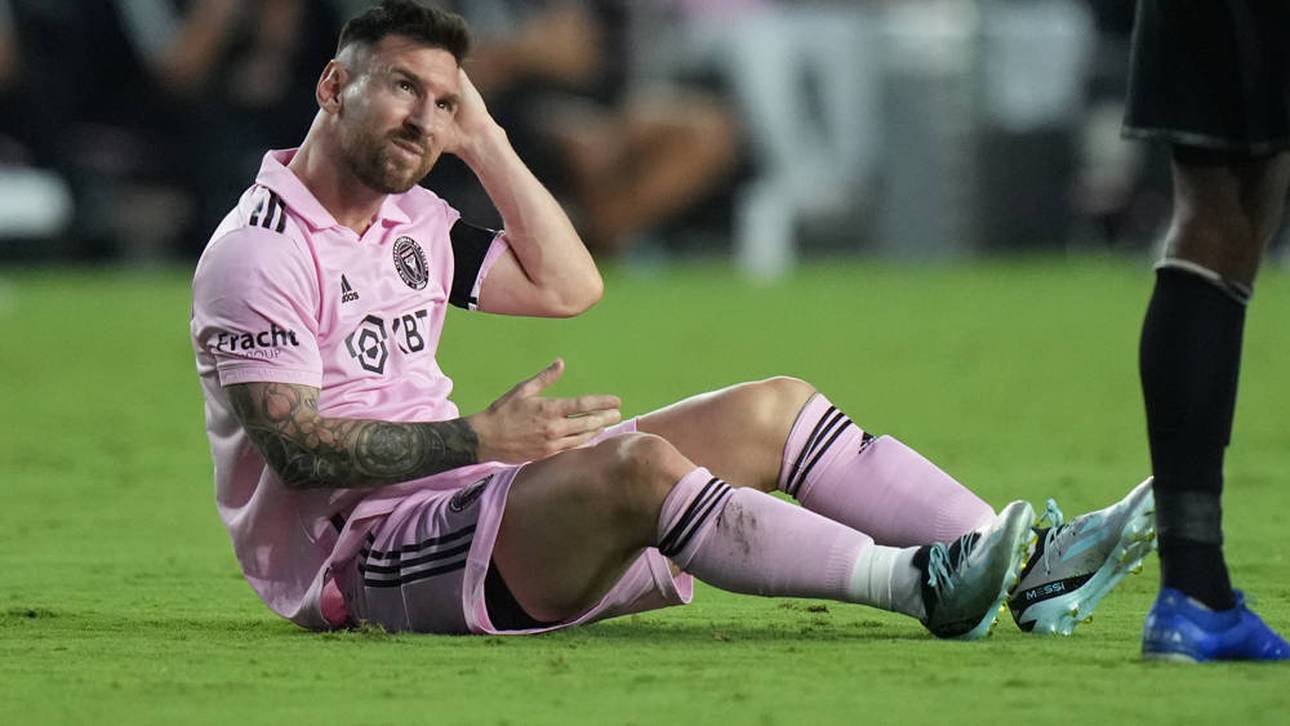 Ganz bitterer Auftritt für Messi