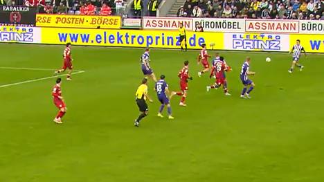 Die Highlights der Partie VfL Osnabrück - VfB Stuttgart II aus der 3. Liga im Video.