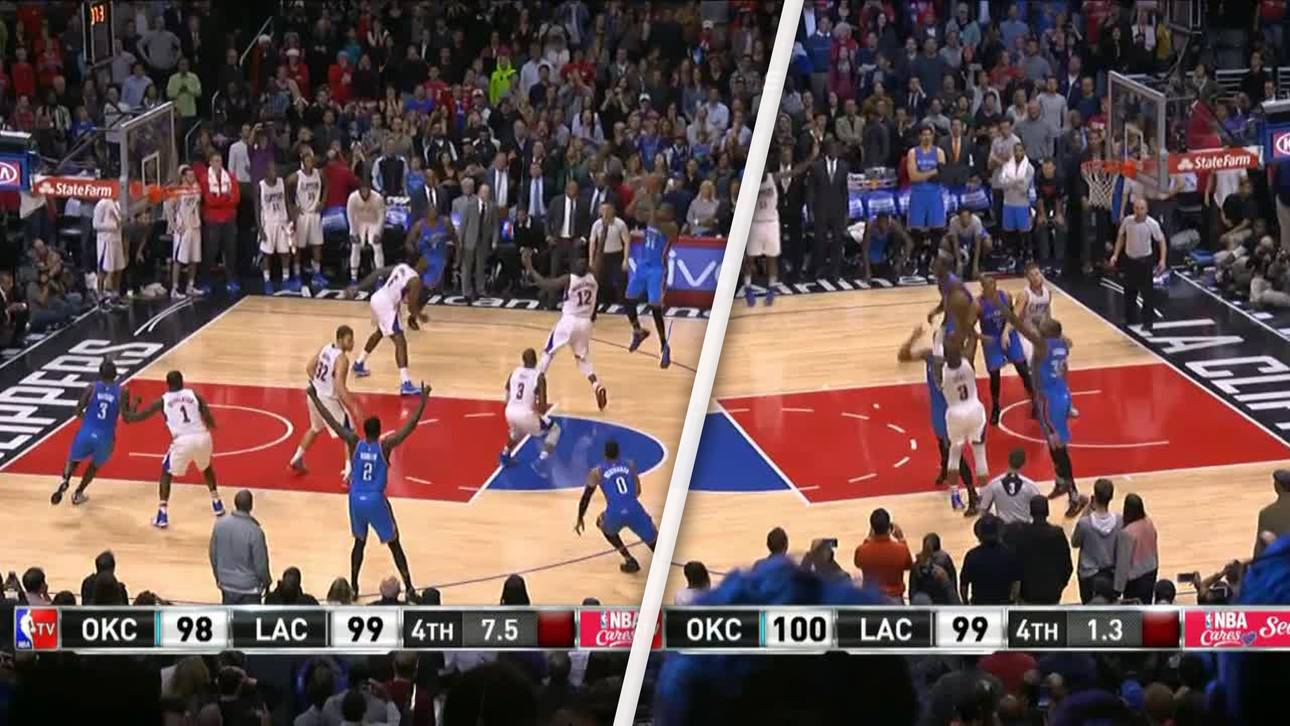 Durant blockt OKC zum Sieg