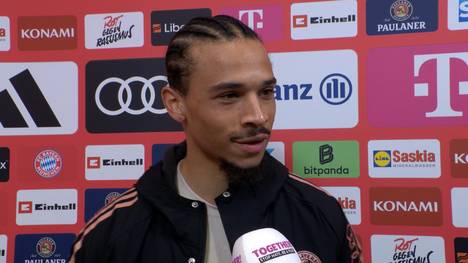 Leroy Sané spricht im Interview nach dem Sieg gegen den FC St. Pauli über seine Zukunft beim FC Bayern München.