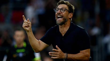 Trainer Eusebio Di Francesco steigt mit Frosinone ab