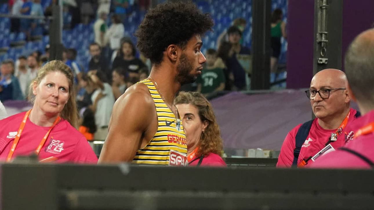 Joshua Hartmann nach seiner Disqualifikation