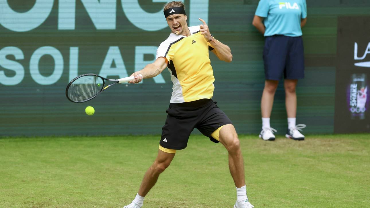 Gelungener Start auf Rasen für Zverev