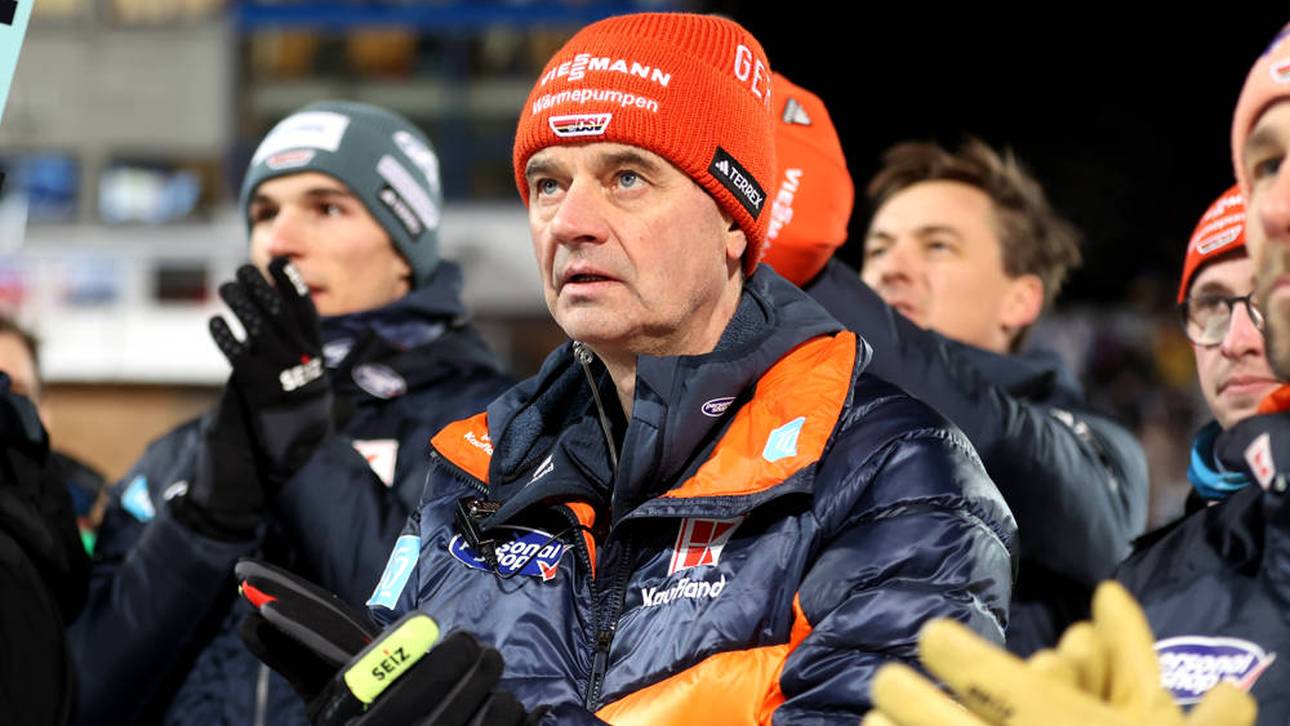 Stefan Horngacher scherzte nach der Disqualifikation von Timi Zajc