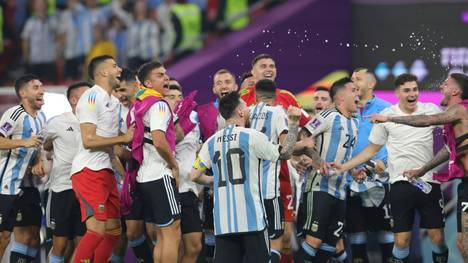 Auch gegen die Niederlande will Argentinien gewinnen
