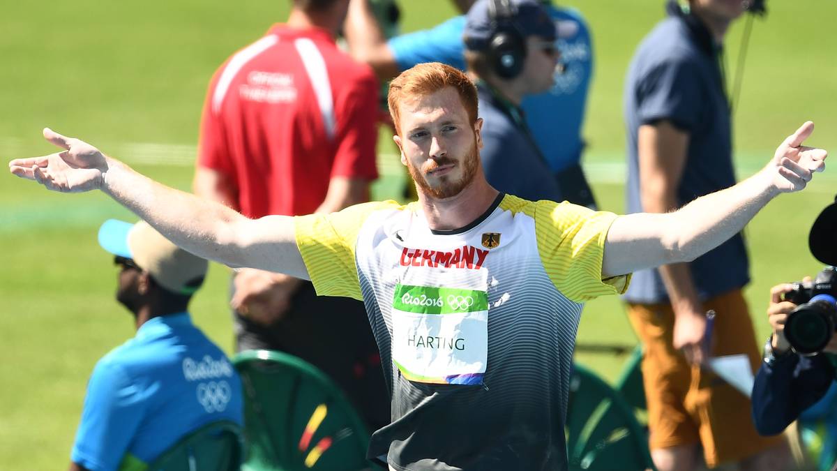 Roberts Bruder Christoph Harting sorgte für noch größere Verblüffung und ließ im sechsten Versuch alle hinter sich