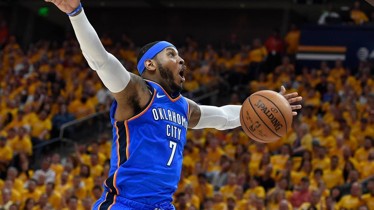 PLATZ 38 - Carmelo Anthony (Basketball, Oklahoma City Thunder): 33,2 Millionen US-Dollar