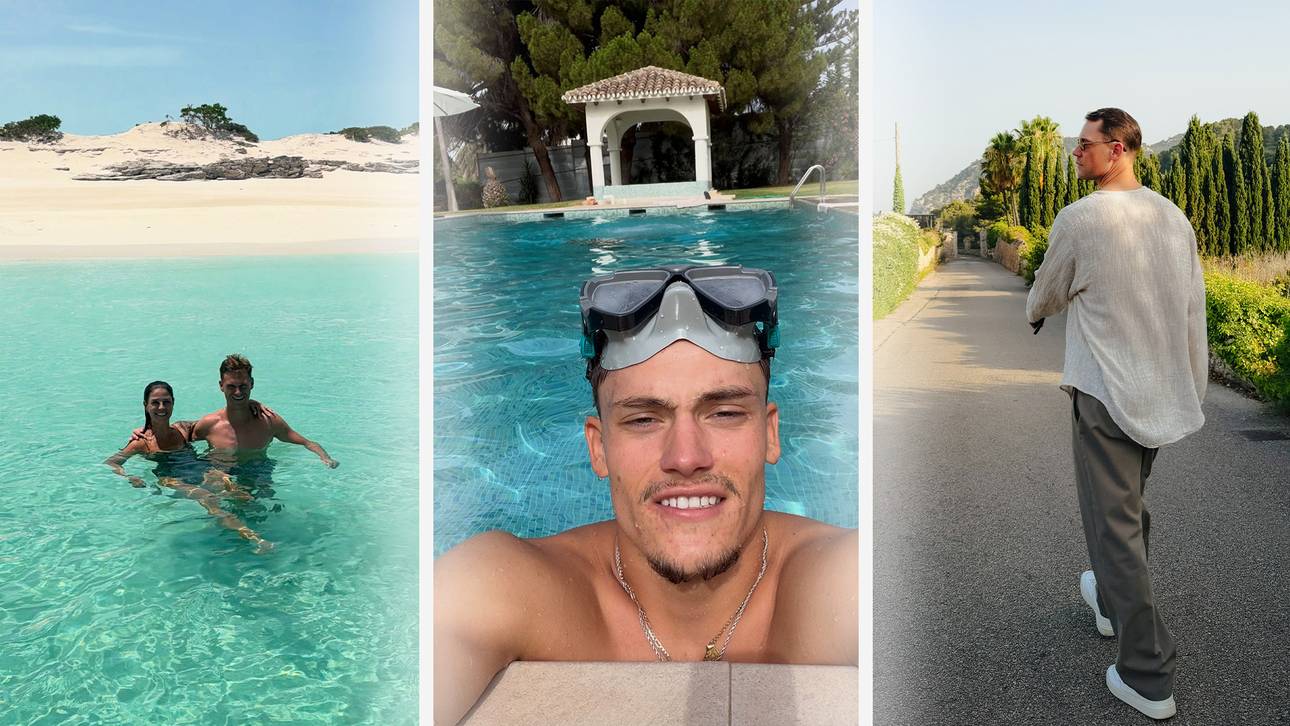 So luxuriös genießen die DFB-Stars ihre Urlaubszeit