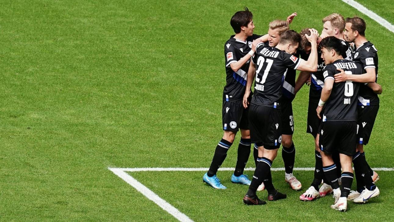 Arminia rettet sich im irren Torfestival