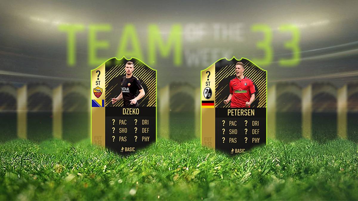 Im Team of the Week finden sich die 23 besten Spieler der vergangenen Woche. Diese sind nun vom 2. bis zum 9. Mai in FIFA 18 verfügbar und lassen sich zufällig in sogenannten Gold-Packs mit etwas Glück ziehen oder auf dem Transfermarkt erkaufen. Dabei ehrt EA Sports Romas Dzeko, ignoriert aber den Hattrick-Schützen Messi vom Wochenende