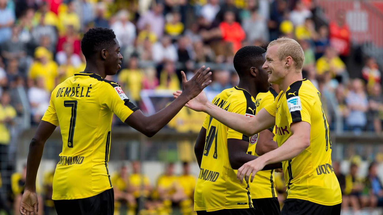 Dembele trifft bei BVB-Debüt