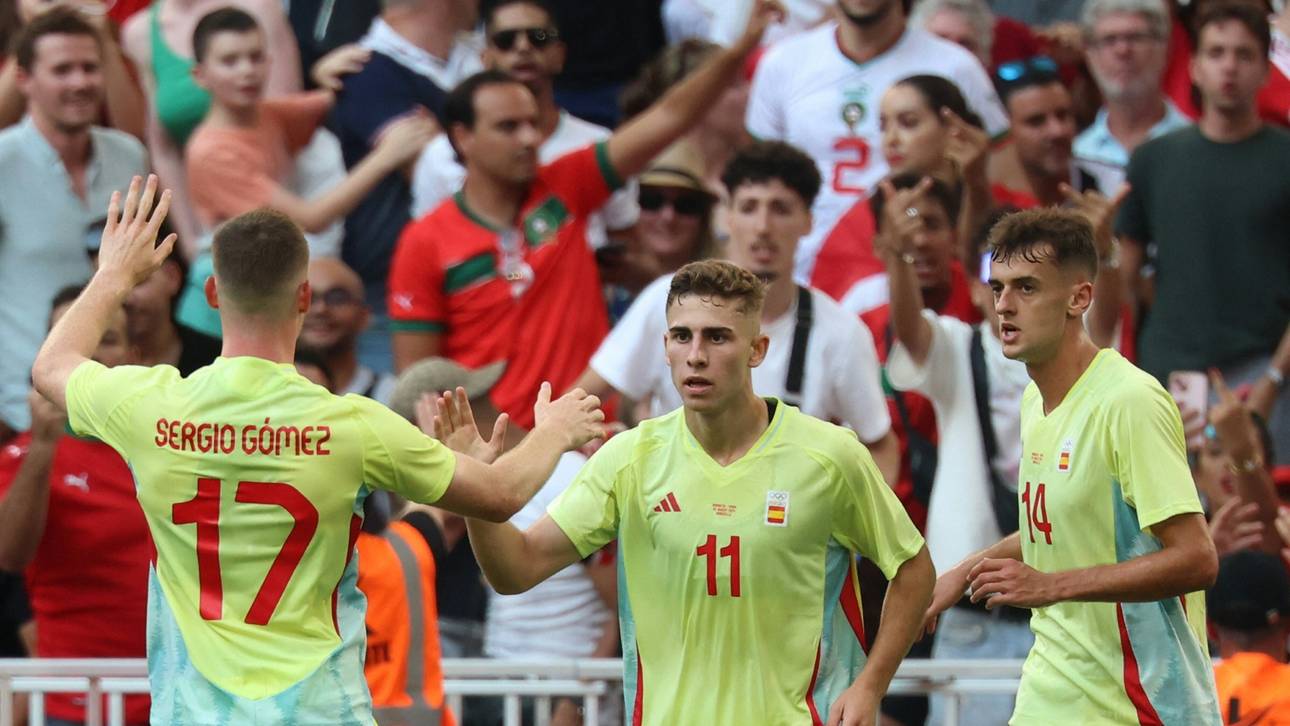 Spaniens Fußballer erneut im Olympia-Finale