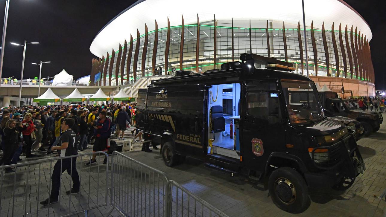 Verdächtige Tasche in Rio gesprengt