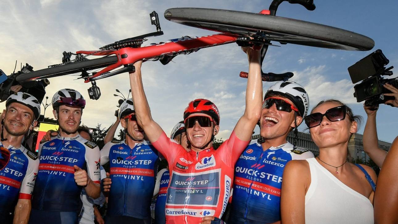 Evenepoel siegt bei Vuelta