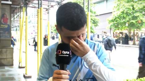 Pep Guardiola verlässt Manchester City nach dem Ende der Saison. Die Fans der Citizens zeigen, wie nahe ihnen dieser Verlust geht.