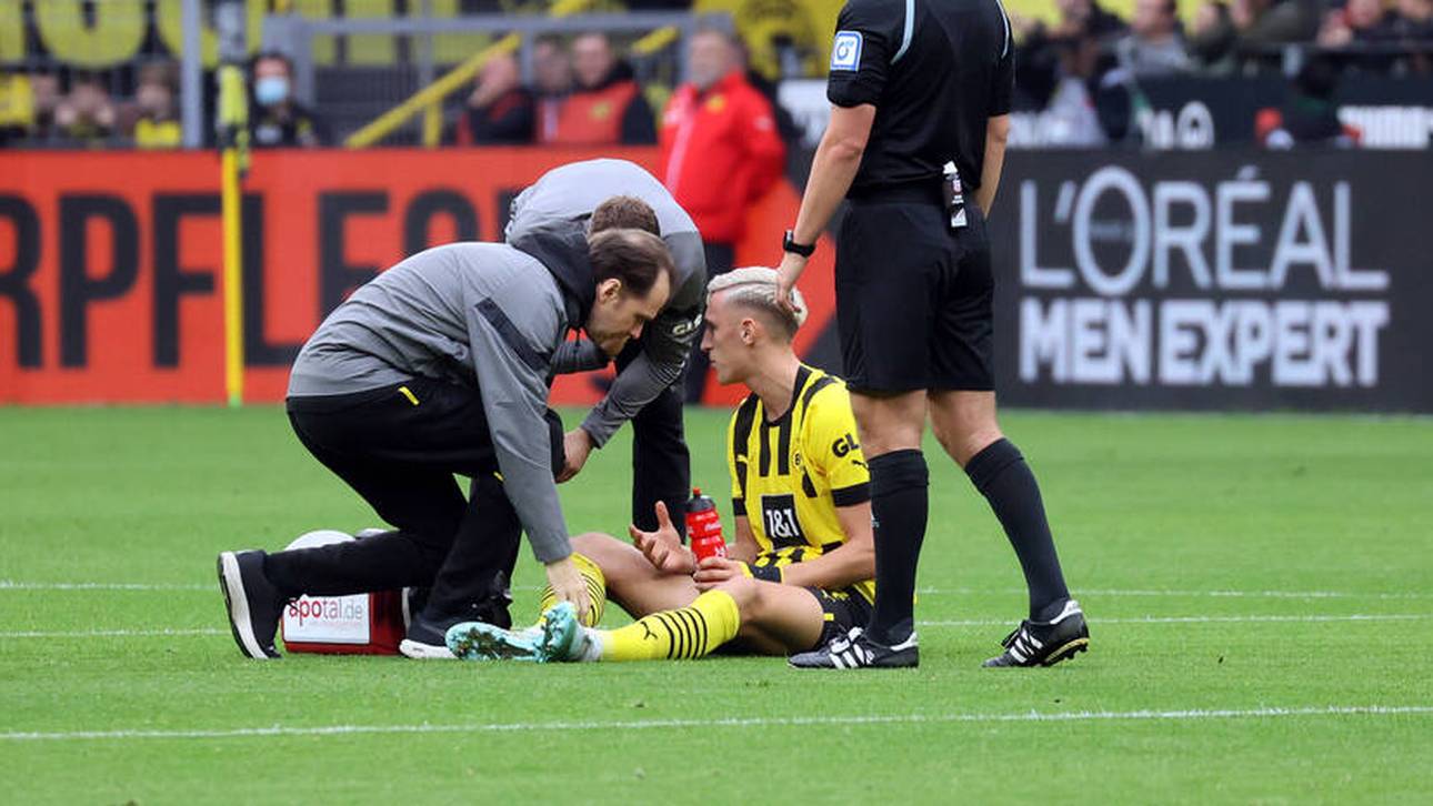 Schlotterbeck humpelt aus Stadion