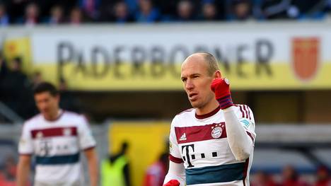 Arjen Robben traf doppelt für den FC Bayern