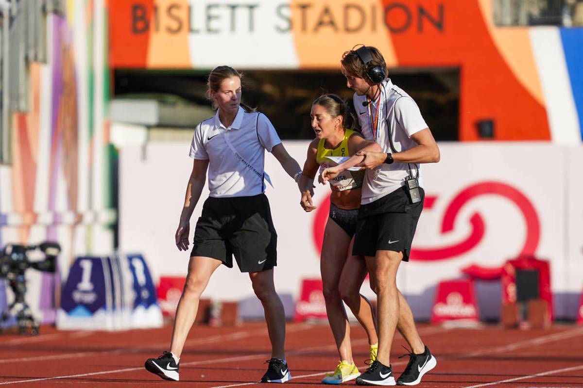 Schock für deutsche Leichtathletin