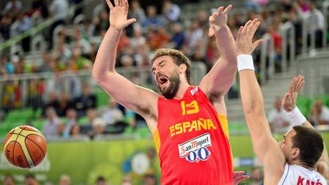 Marc Gasol stand mit Spanien zweimal im Olympia-Endspiel