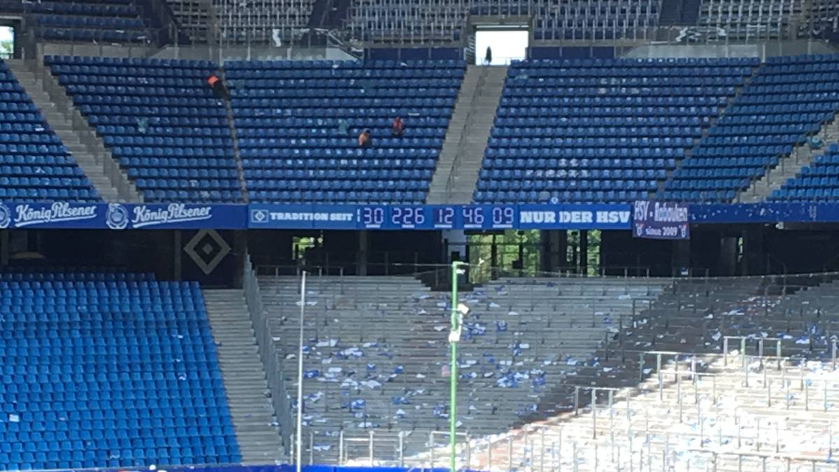 Erste HSV-Konsequenz: Stadion-Uhr ist umgestellt