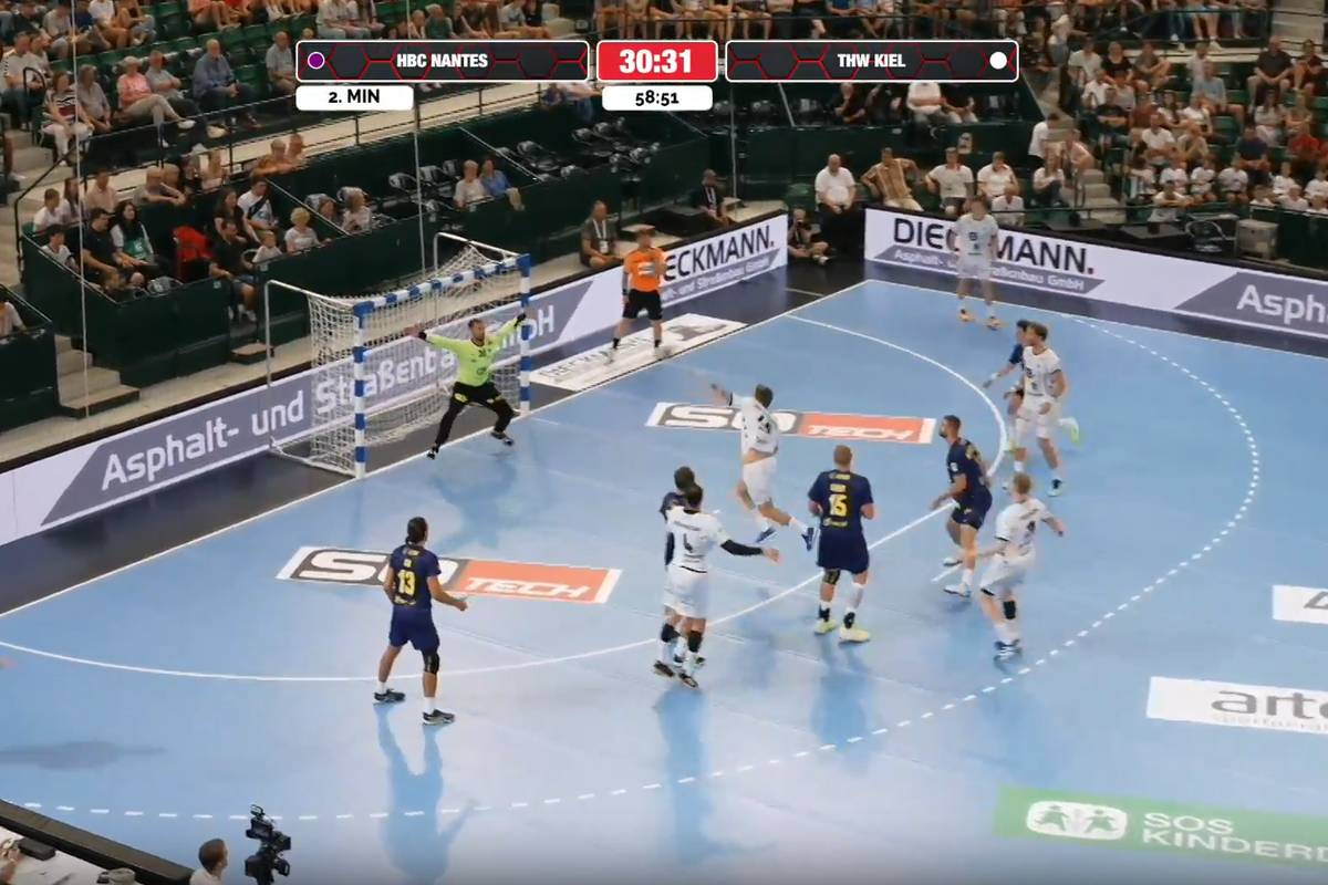 Der THW Kiel ringt den HBC Nantes nieder. Der Rekordmeister erreicht beim So-Tech Cup das Finale und trifft auf Veszprem. 