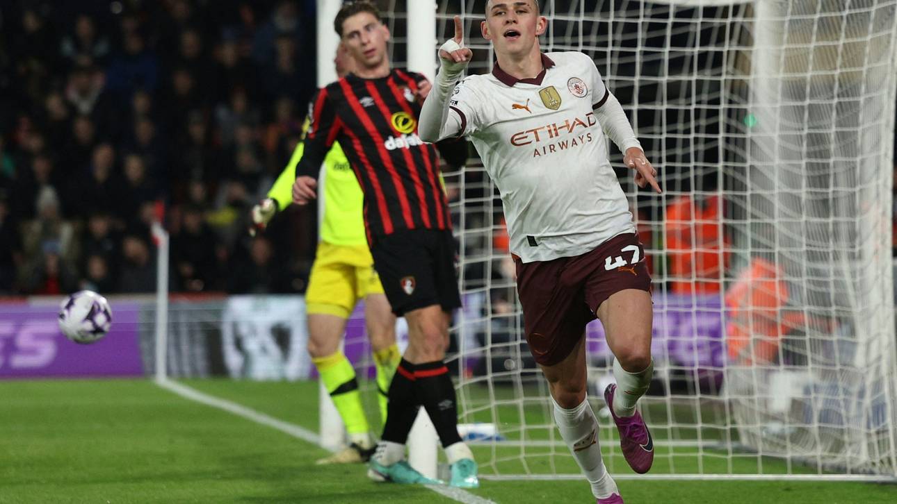 Foden! City macht Druck auf Liverpool