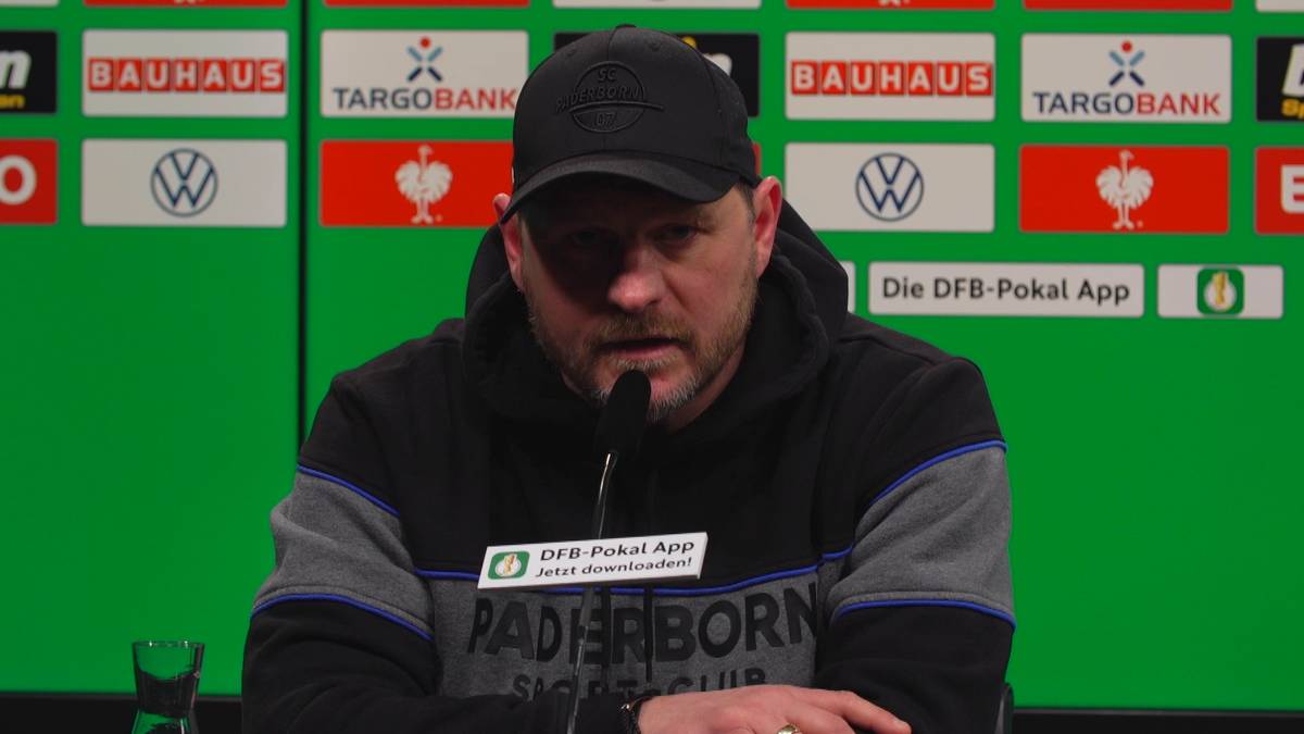 DFB-Pokal: Steffen Baumgart ledert gegen Schiedsrichter