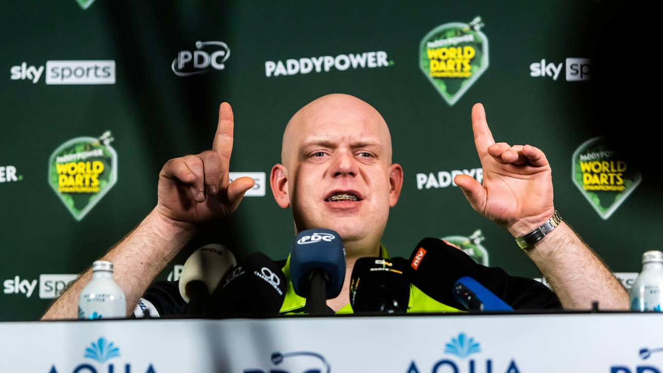 Van Gerwen teilt gegen Dobey aus