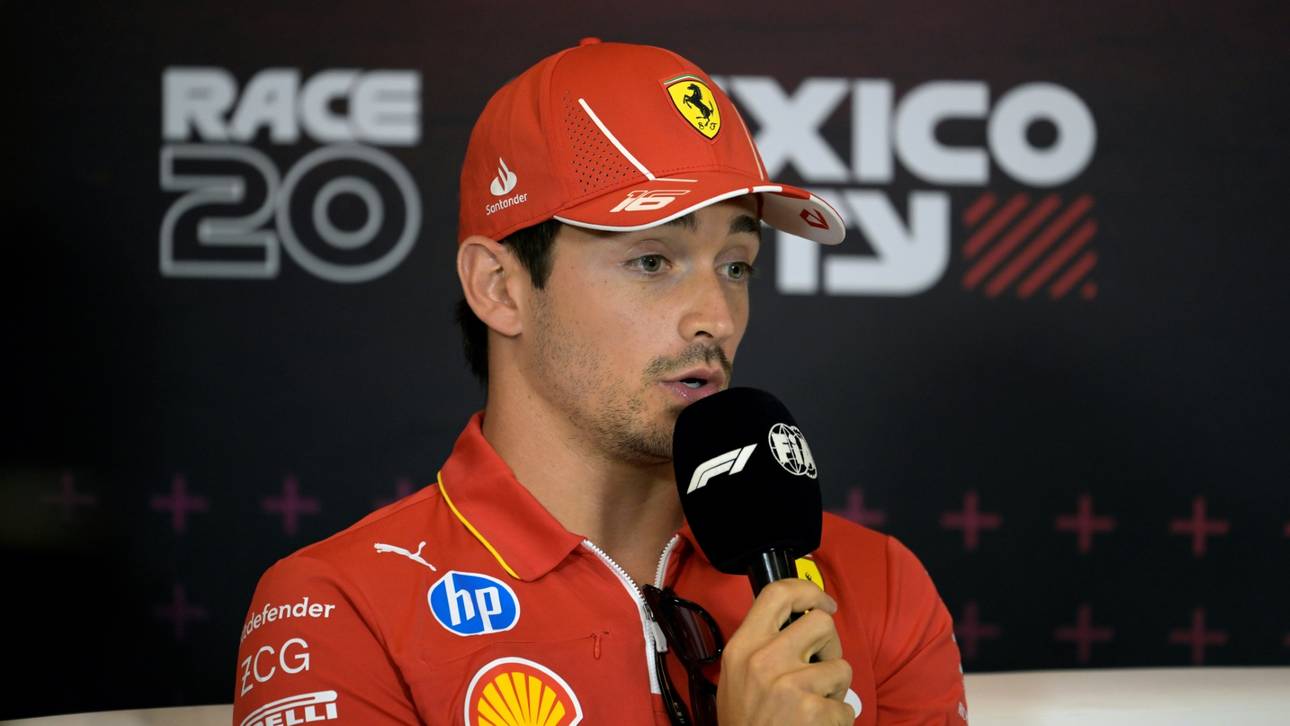 Fluchen in der PK: 10.000 Euro Strafe für Leclerc