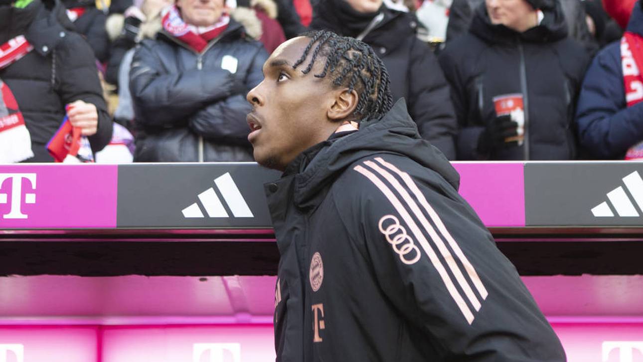 Mathys Tel kommt beim FC Bayern kaum noch zum Zug
