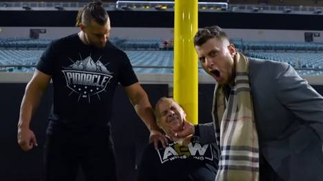 MJF (r.) nahm bei AEW Dynamite Dean Malenko ins Visier